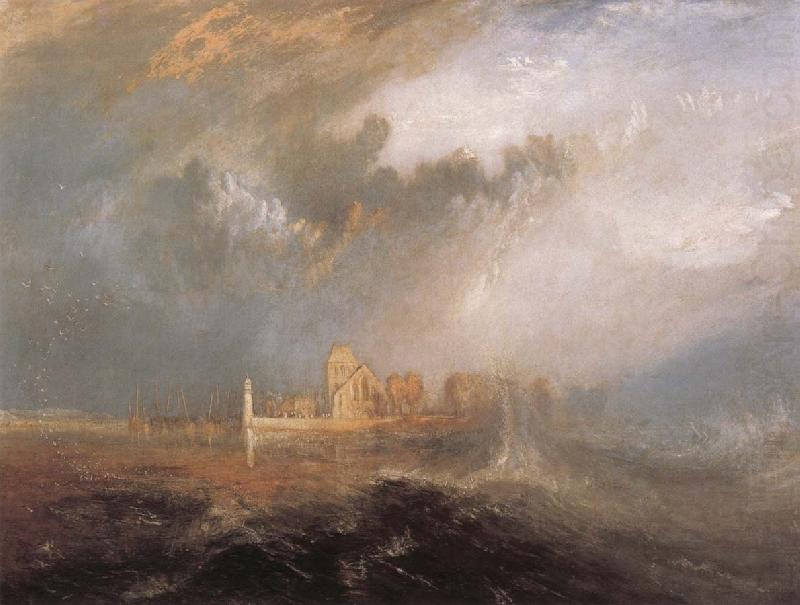 Mounth of the Seine,Quille-Boeuf, J.M.W. Turner